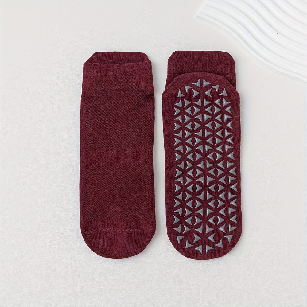 Women's Non Slip Yoga Socks Breathable Gripper Socks For Pilates Ballet Barre