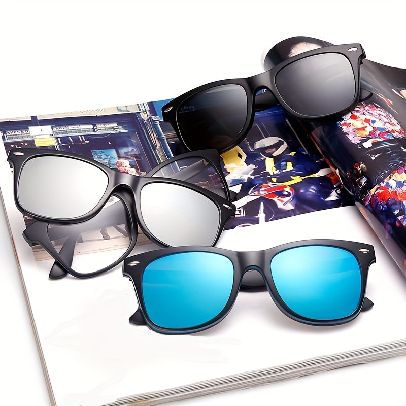Polarizing Lens Men's Sunglasses Clip-On