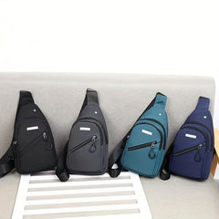 Unisex Oxford Cloth Sports Travel Chest Bag
