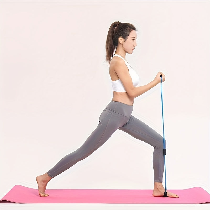 Yoga 8-Char Stretch Puller Elastic Resistance Rope For Chest Expansion