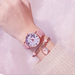 Quartz Watch Cherry Handle 2pcs Set