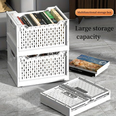 1pc Snack Storage Box Organization Basket Plastic Desk Desktop Storage Box
