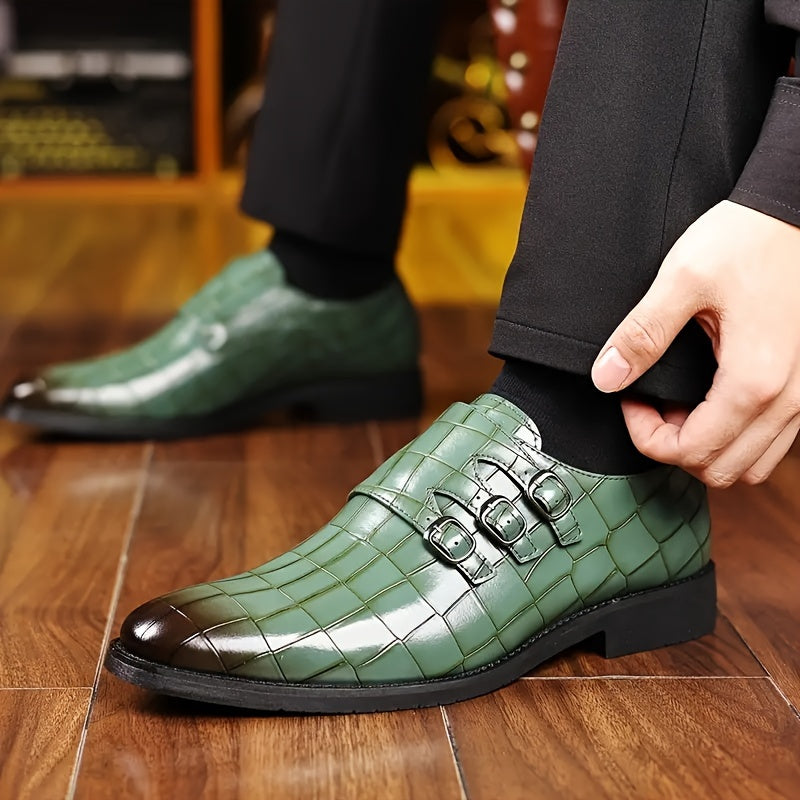 Boys' Soft Bottom Non Slip Dress Shoes