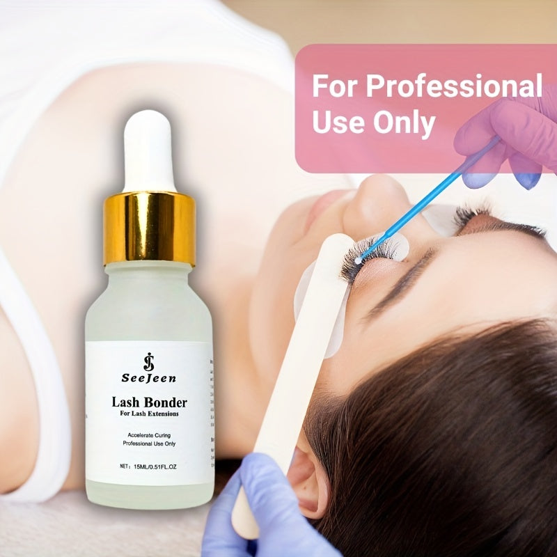 SeeJeen Lash Bonder 15ml for Eyelash Extensions Glue Accelerator Sealant