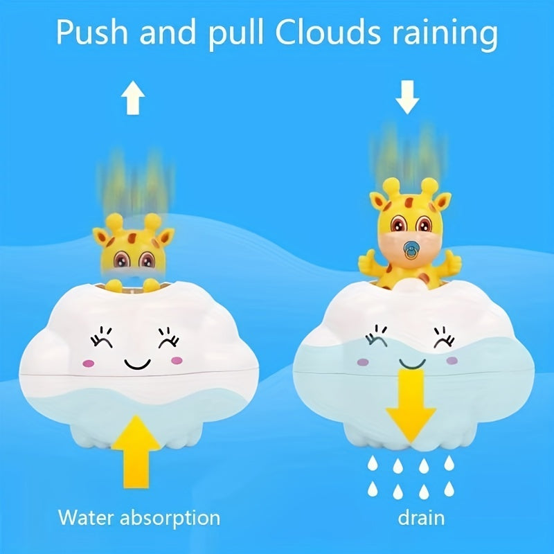 Deer Clouds Sprinkling Water Bathing Toys for Kids