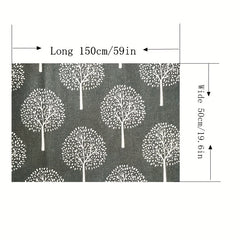 Trees Series Cotton Linen DIY Sewing Fabric