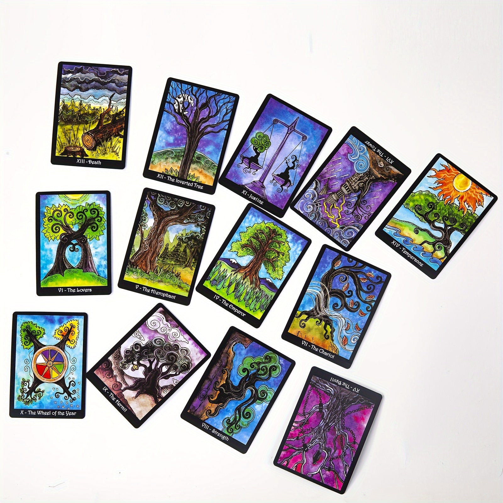 The Tarot Of Trees: A Nature-Inspired Deck Of Tarot Cards