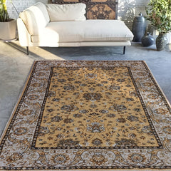 High-End Persian Style Living Room Carpet - Retro Sofa Coffee Table Rug