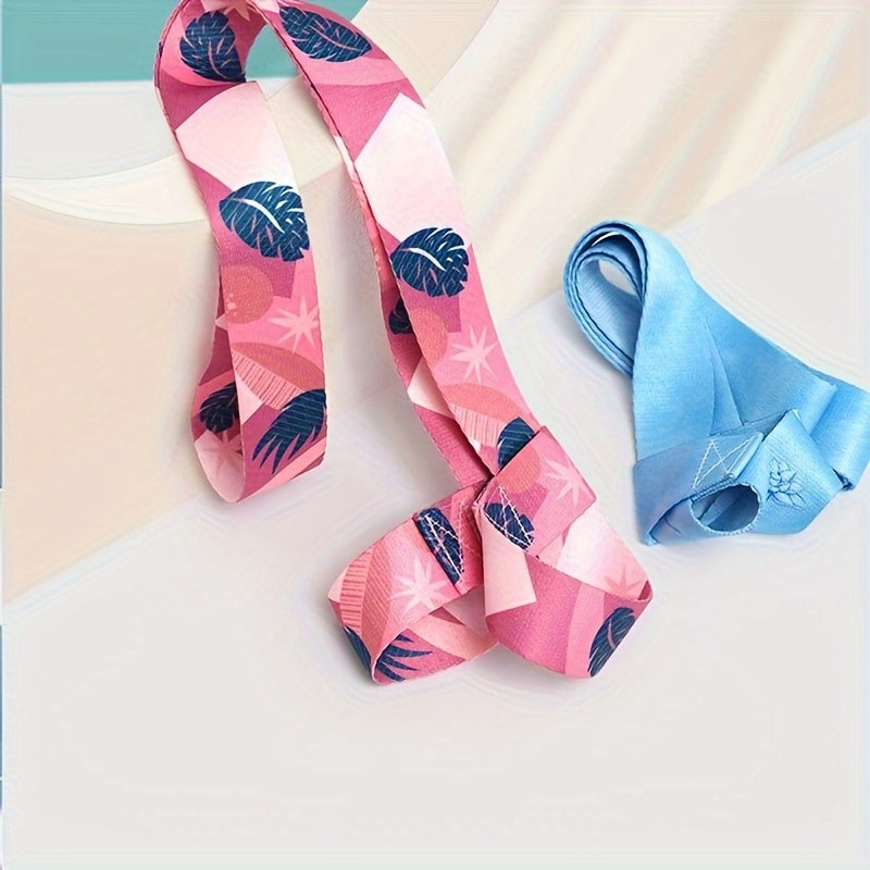 Adjustable Yoga Mat Binding Strap Stretching Band