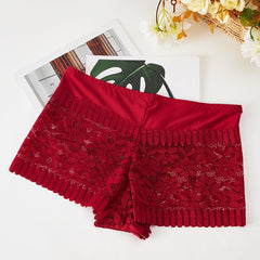 Lace Stitching Panties Stretchy Intimates Women's Lingerie
