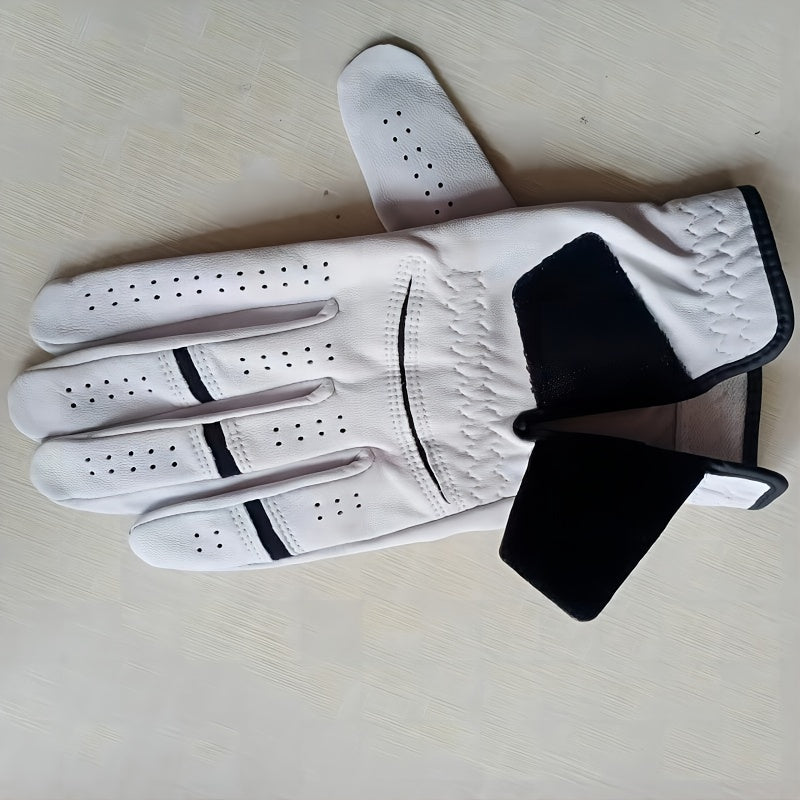 Soft and Breathable Left Hand Golf Gloves Slip Resistant