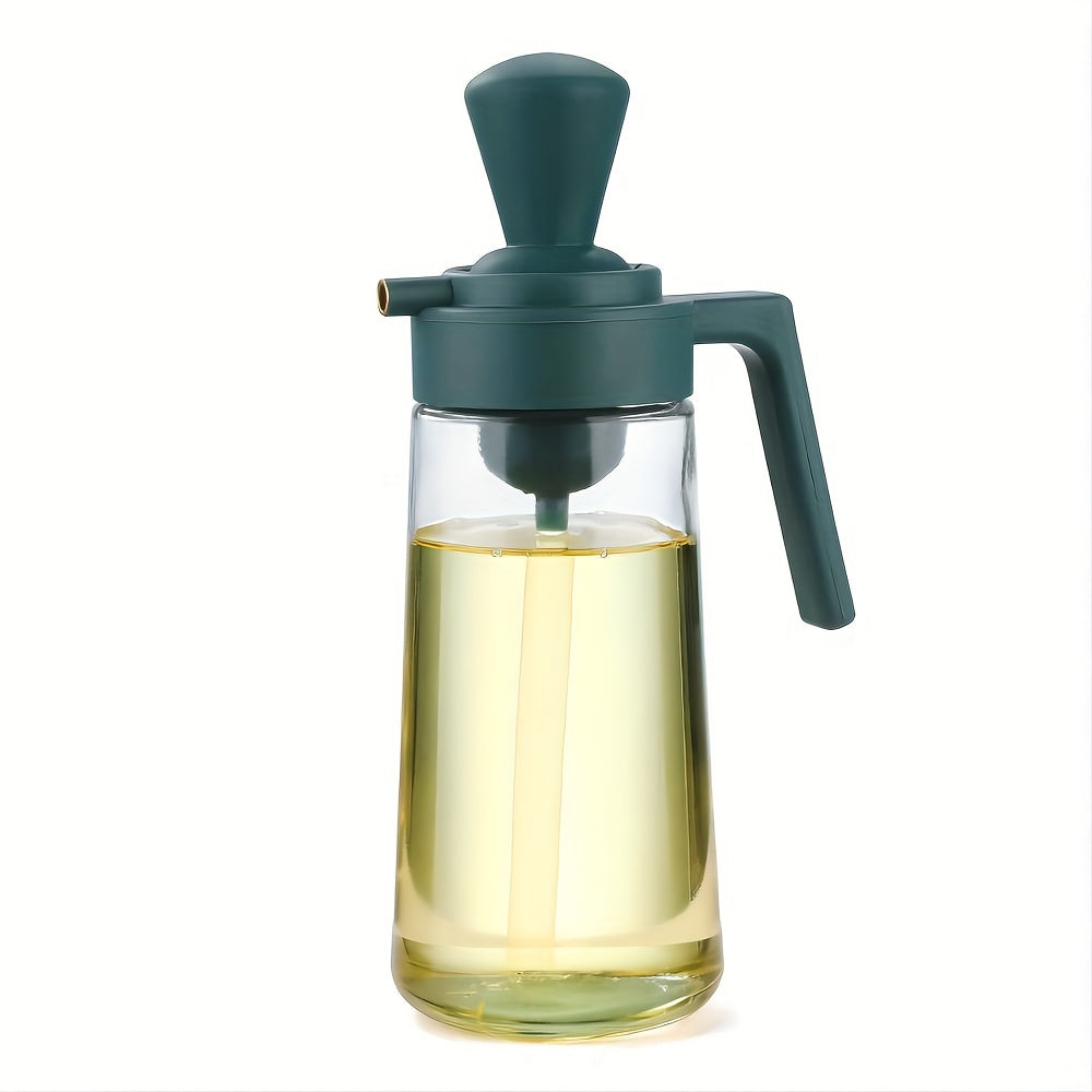 Glass Dispenser Bottle for Kitchen Outdoor BBQ Camping Picnics