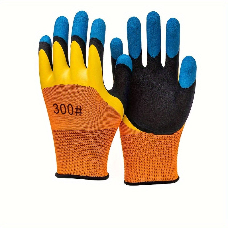 Latex Outdoor Work Gloves - 1 Pair