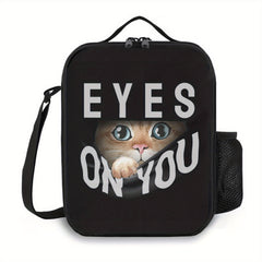 Reusable Unicorn Dinosaur Cat Pattern Insulated Lunch Bag