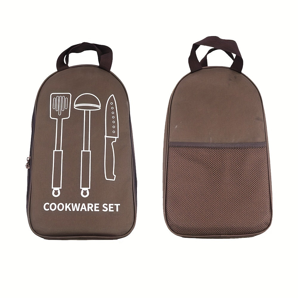 Outdoor Cutlery Storage Kit for Camping Picnic BBQ
