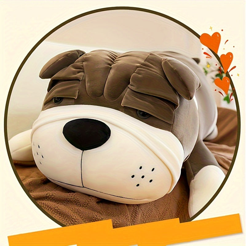 Sand Dog Plush Toy Bedhead Throw Pillow