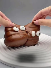 2pcs Poo Toy Halloween Sticky Squeeze Funny Prank Suitable For All Occasions