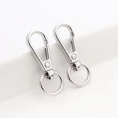10pcs Zinc Alloy Hook Buckle for Bag Key Chain Belt