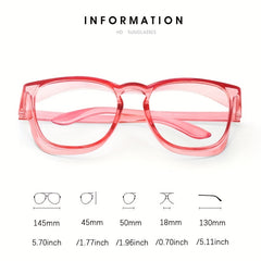 Men's Stylish Safety Goggles Windproof Frame Flat Light Glasses