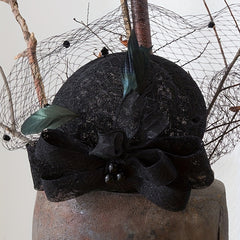 Mesh Flower Fascinators Hat For Women Tea Party Headband