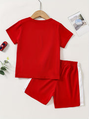Boys Sports T shirt & Shorts Set for Summer