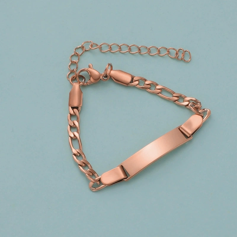 Boys Vintage Plain Bracelet For Kids