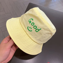 Kids Sun Hat Quick Dry Bucket Hat Baby Big Brim Sunscreen Beach Hat
