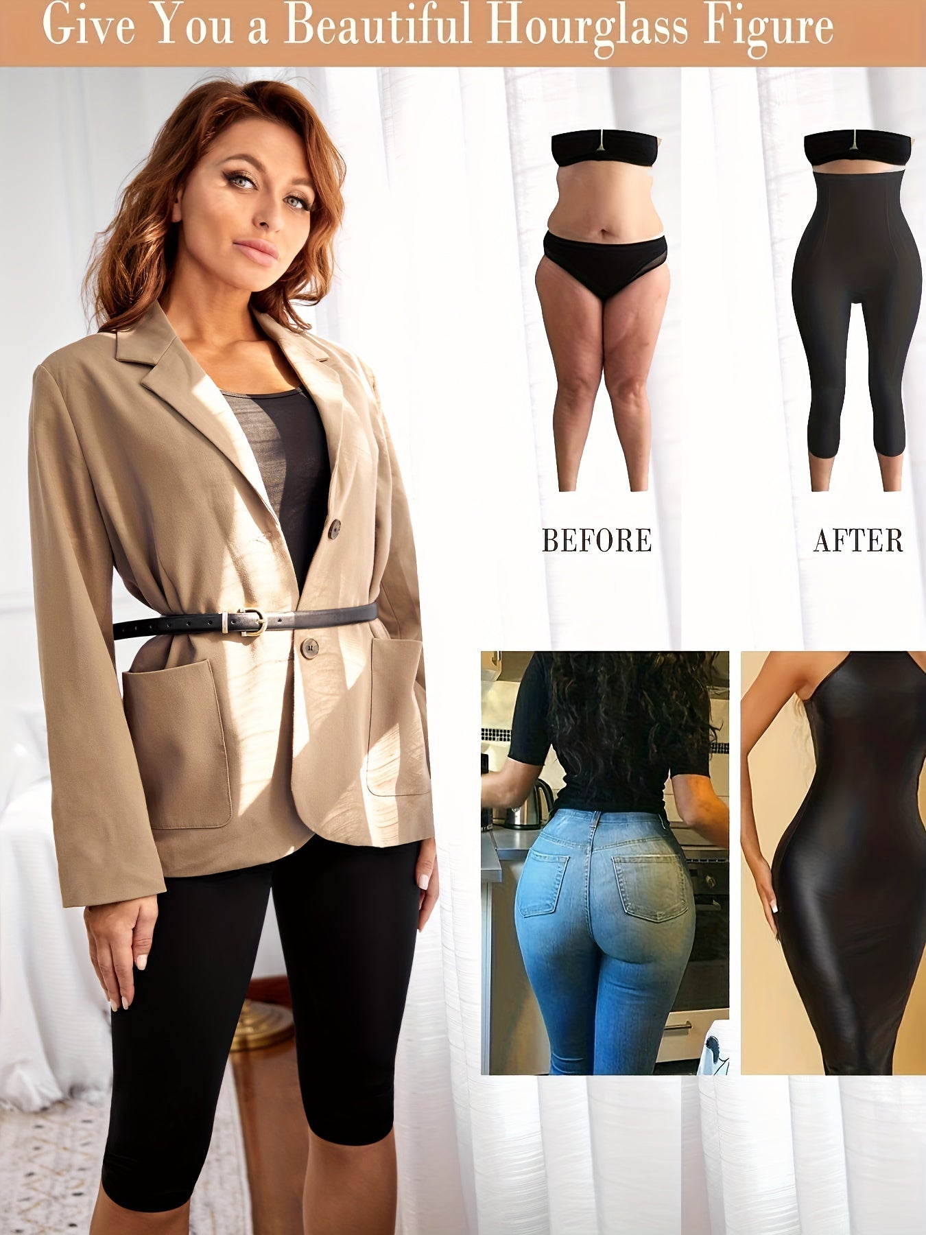 Seamless Tummy Control Compression Slimming Shorts Women's Underwear
