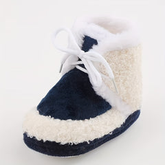 JIAGEYA Baby Girls' Soft Warm Plus Fleece Boots
