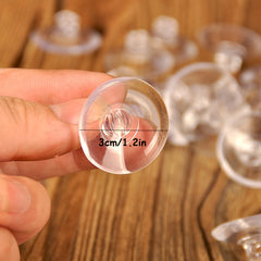 50pcs Clear Suction Cups for Fish Tanks Windows and Weddings 30 40mm