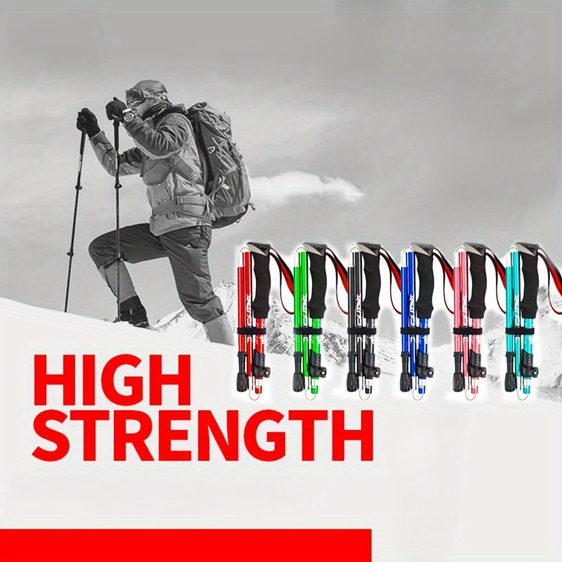 Aluminum Alloy Telescopic Trekking Pole for Hiking