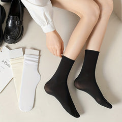 10 Pairs Comfy & Breathable Mid Tube Socks Women's Stockings