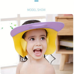 Baby Waterproof Ear Protection Shampoo Cap