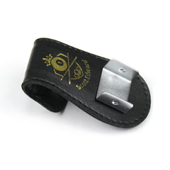 1pc Billiard PU Leather Chalk Holder