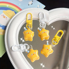 Star Key Chain & Hairpin Girl's Bag Decoration