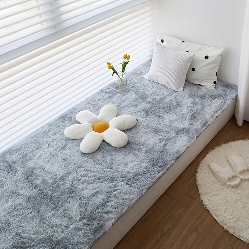 Ultra Soft Plush Tie Dyed Shaggy Rug Fluffy Throw Carpets