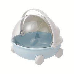 Cartoon Desktop Storage Box Portable Flip Top Toys Debris Storage Box