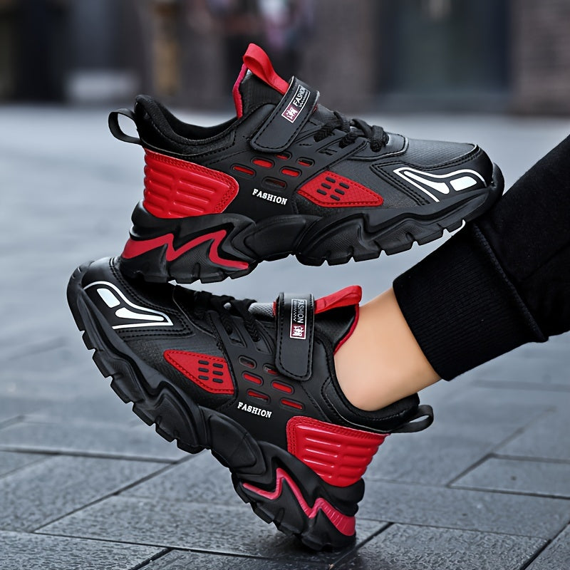 Boy's Chunky Shoes Soft Sole Waterproof Sneakers For Kids