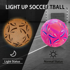 Luminous Reflective Football PU Wear-resistant Competition Training