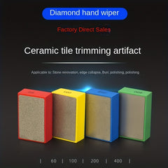Ceramic Tile Trimming Artifact Chamfering Edge Grinding Sheet Hand Tool