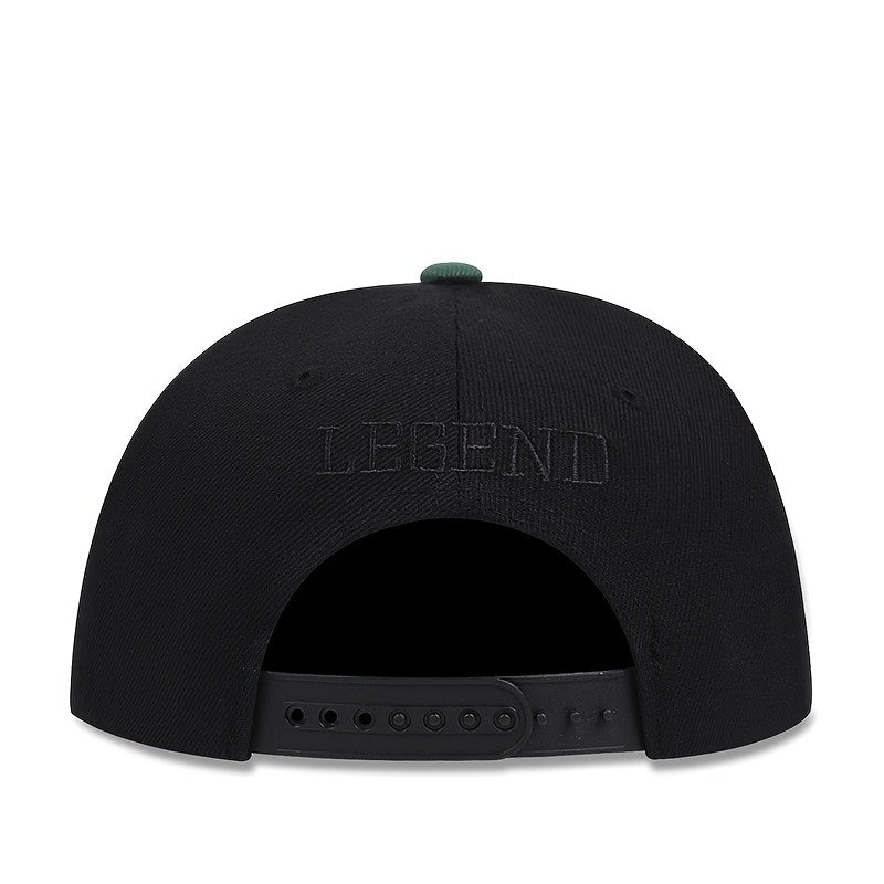 Men's Hip Hop Hat with Number Embroidery