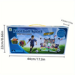 Portable Folding Soccer Goal with Target, Dual Use & Multifunctional