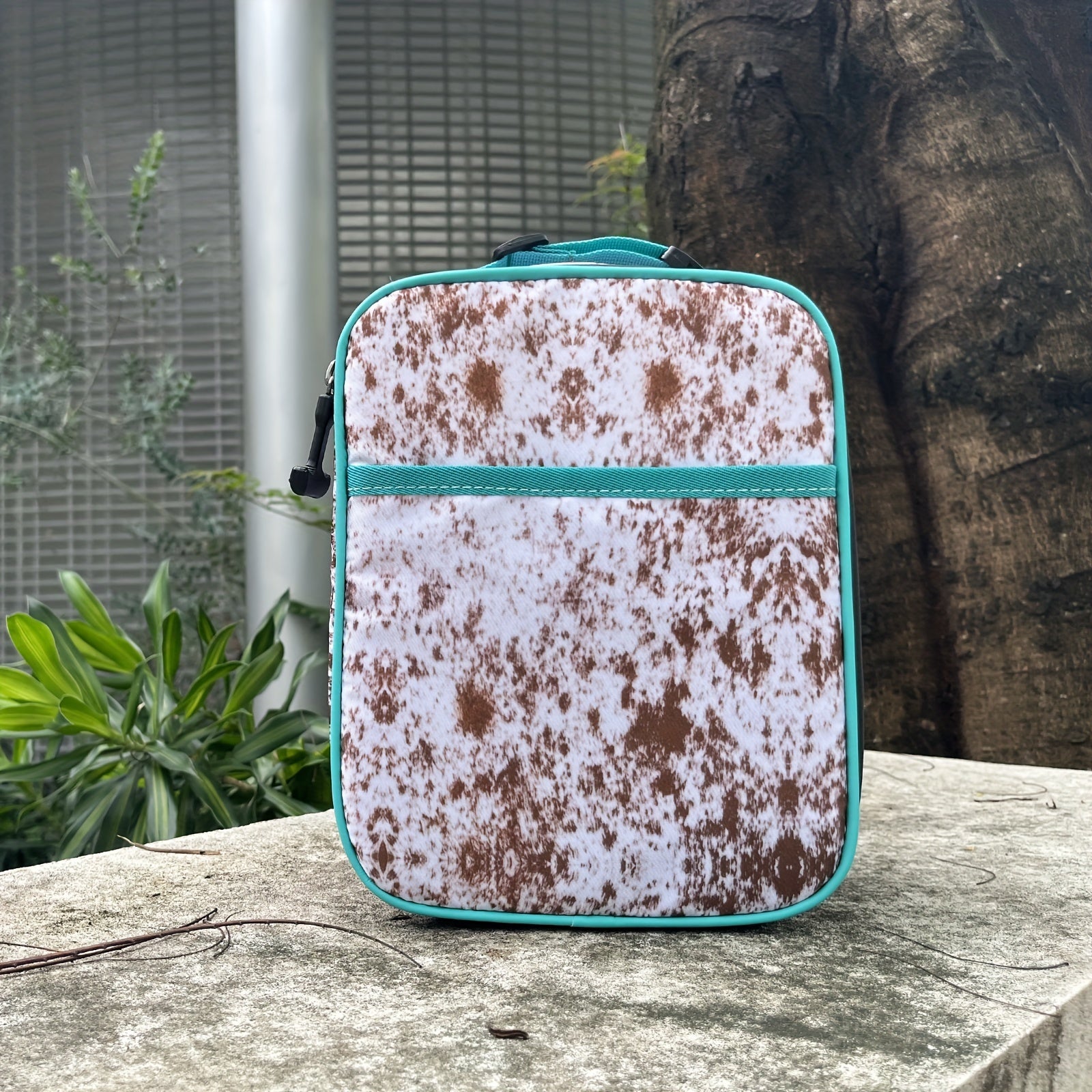 Leopard Pattern Waterproof Cooler Bag for Outdoor Picnic Camping