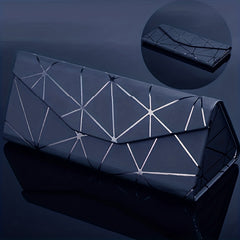 Foldable PU Leather Glasses Case Sunglasses Storage Box