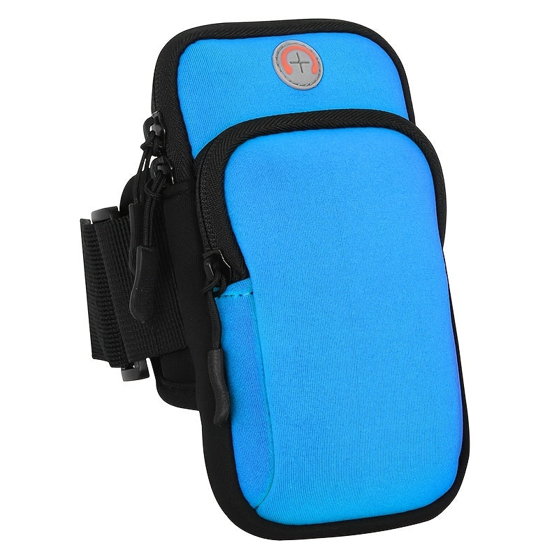 Universal Mobile Phone Running Arm Bag Lightweight Comfortable Headphone Hole