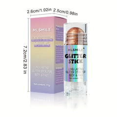 11g Glitter Highlighter Stick, Three-dimensional Contouring