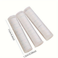 20 Portable Disposable Facial Cleansers in PVC Plastic Tube Packaging