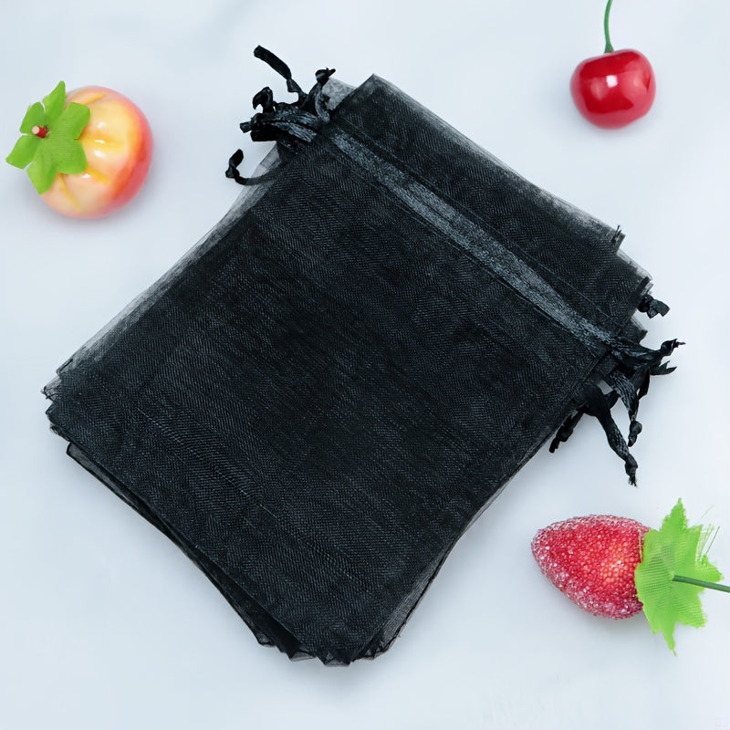 Organza Drawstring Storage Bag for Jewelry Wedding Birthday Party