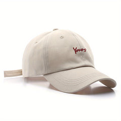 Letter Embroidery Baseball Cap Lightweight Dad Hats Adjustable Sports Sun Hats