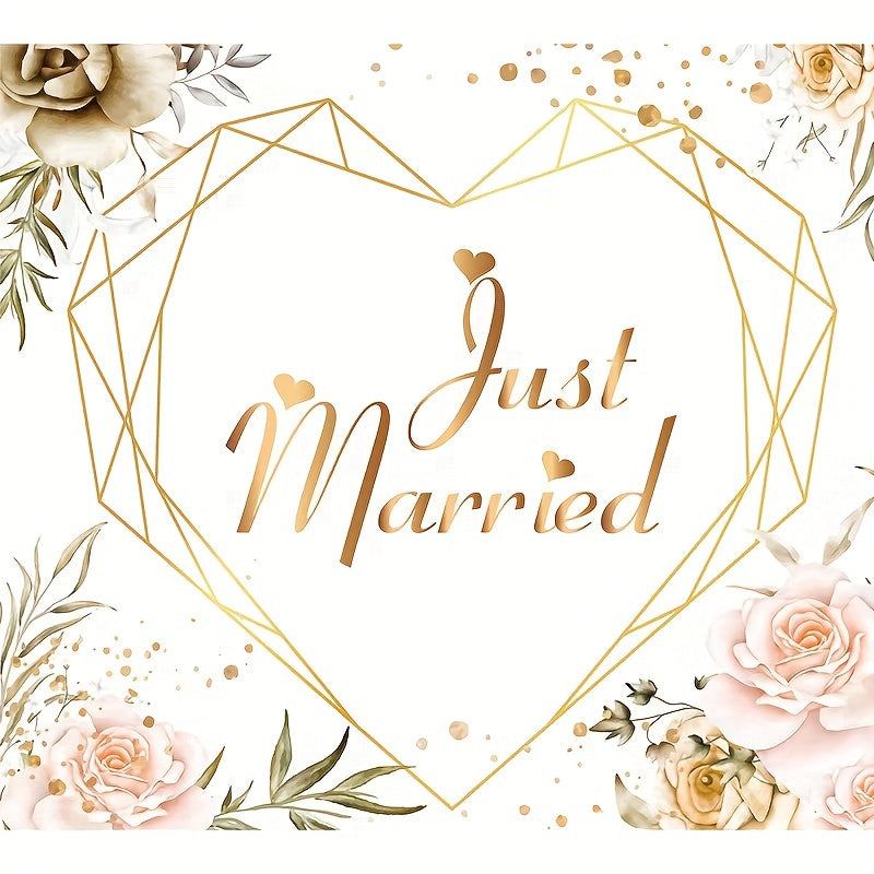 Wedding Backdrop Engagement Party Banner Photo Background